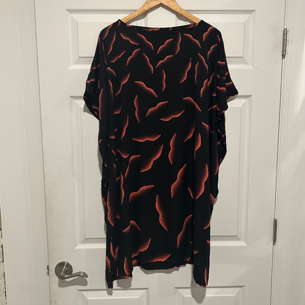 Diane Vin Furstenberg Vintage Lip Print  Dress